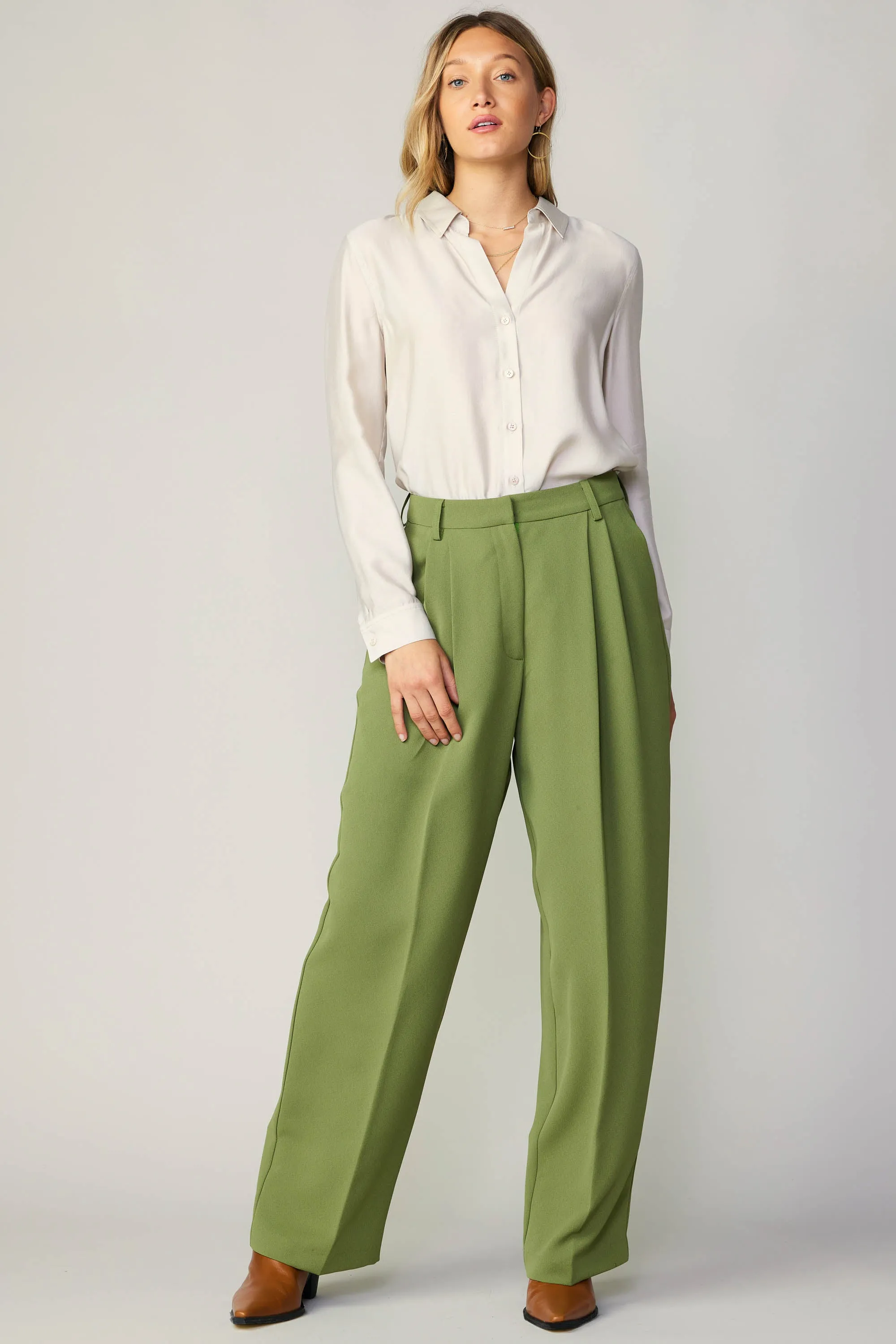 Pintucked Trousers sold by Current Air