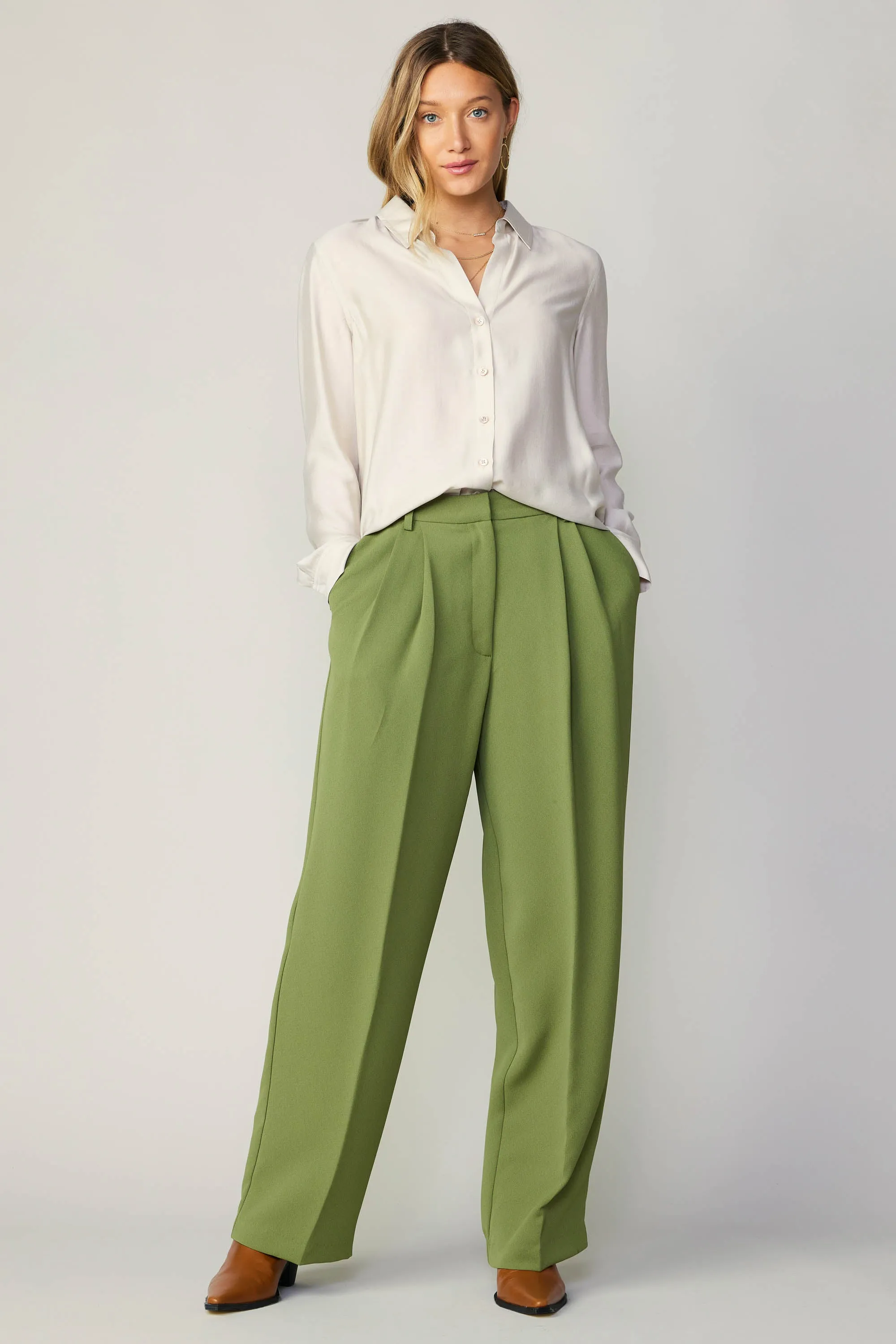 Pintucked Trousers sold by Current Air product image thumbnail 2