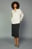 Gathered Bow Tie Blouse sold by Current Air