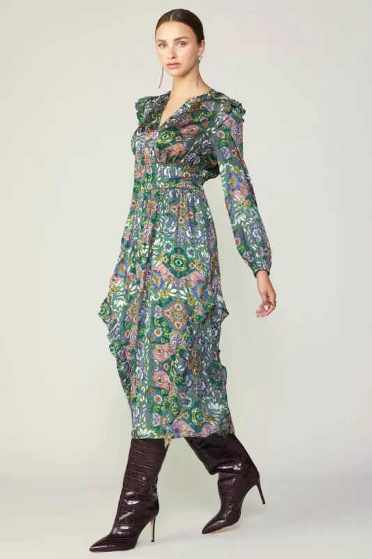 Emmaline Floral Midi Dress sold by Current Air