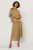 A-Line Midi Skirt sold by Current Air