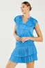 Zoey Pleated Mini Dress sold by Current Air