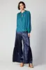 Paisley Split Neck Blouse sold by Current Air