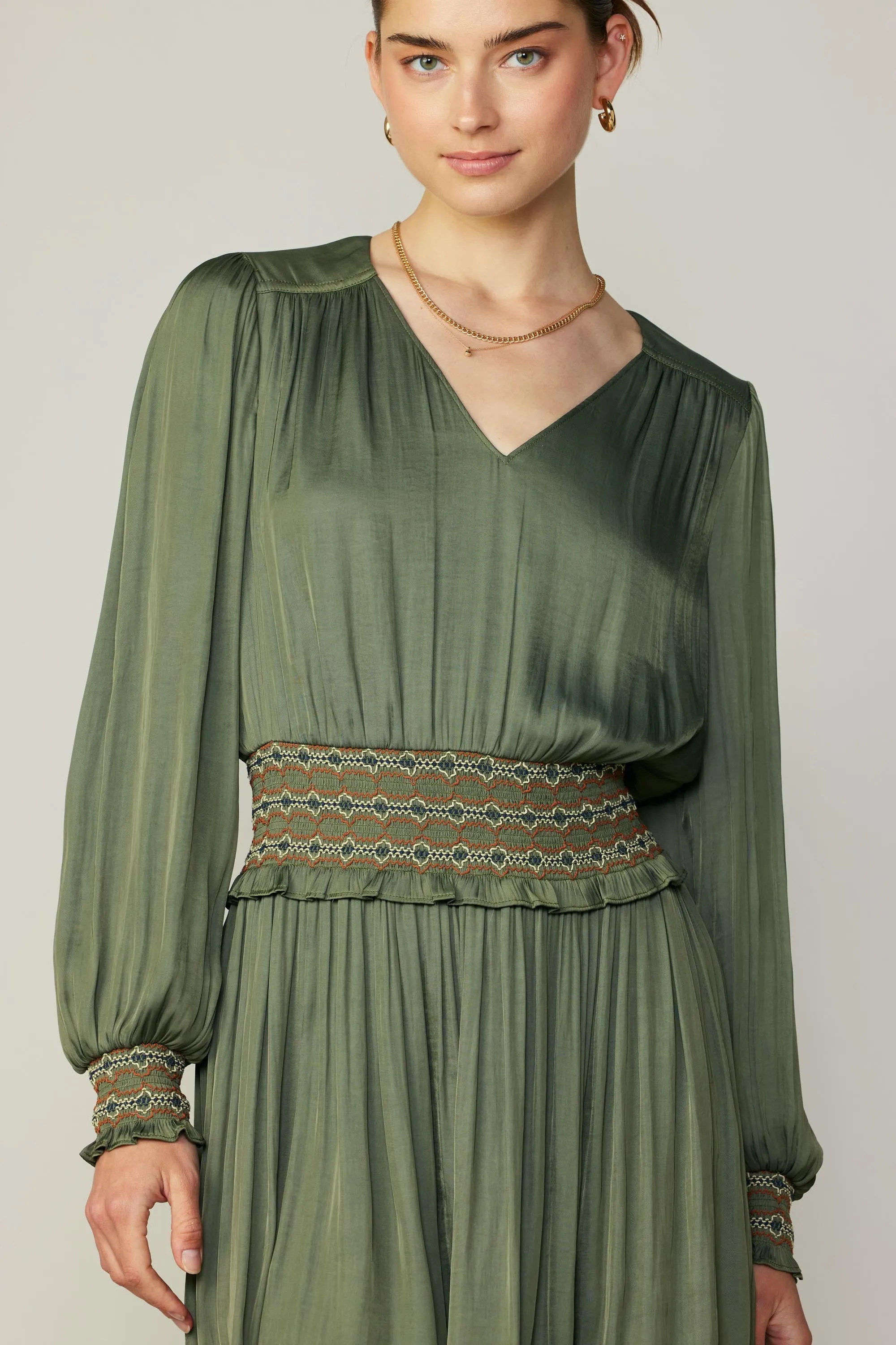 Santa Fe Embroidered Mini Dress sold by Current Air product image thumbnail 3