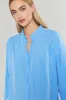 Ruffled Splitneck Blouse sold by Current Air