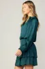 Ruffled Cuff Mini Dress sold by Current Air