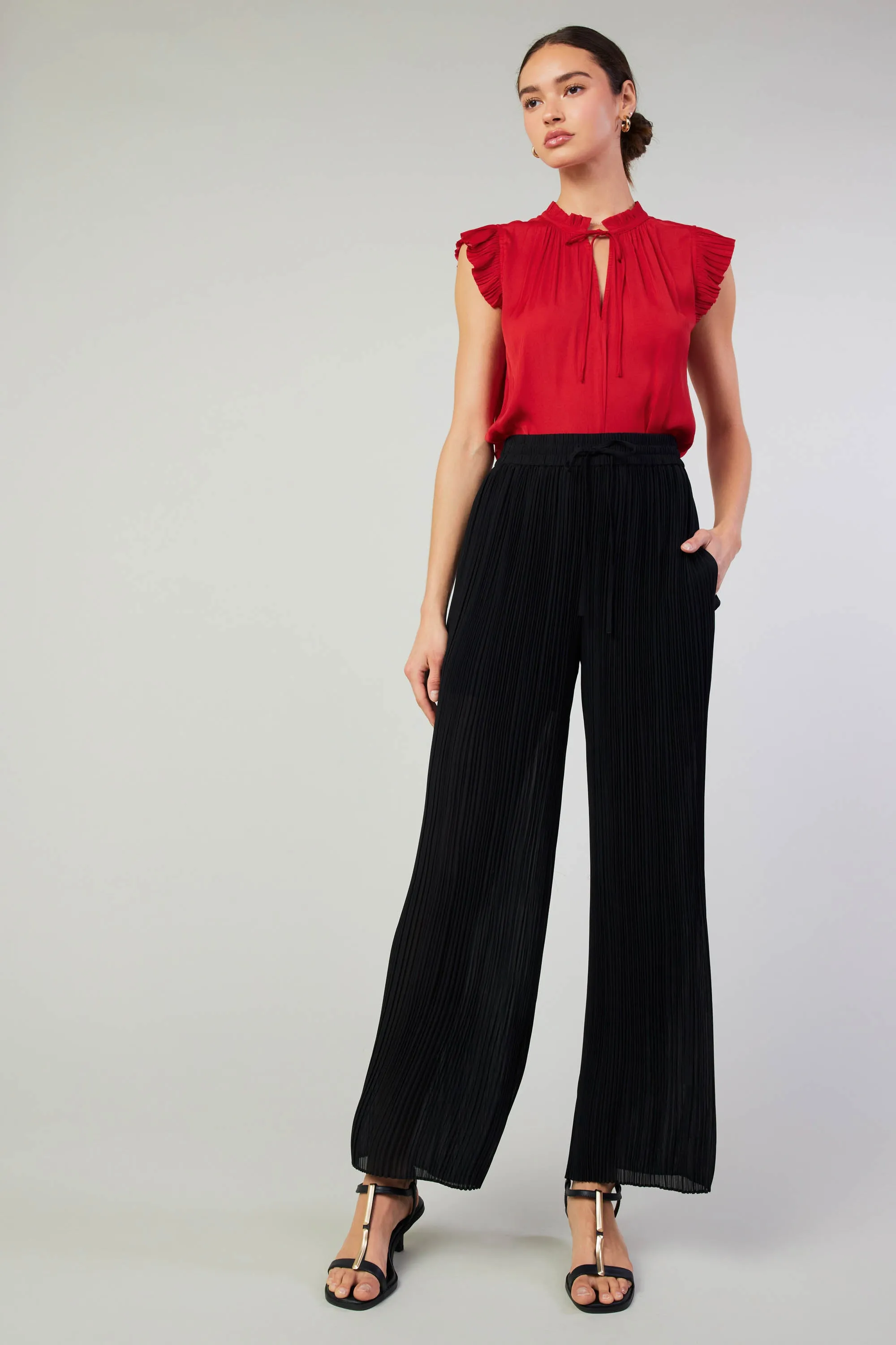 Pleated Pullover Pants sold by Current Air product image thumbnail 3