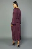 Plum Floral Midi Dress sold by Current Air