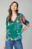 Angelica Floral Blouse sold by Current Air