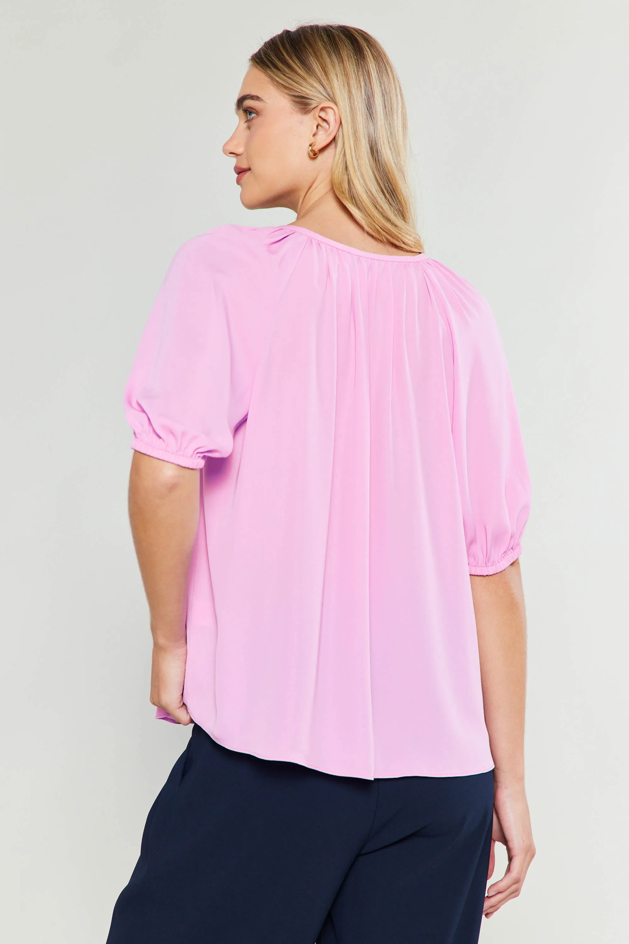 Neck Tie Detailed Blouse sold by Current Air product image thumbnail 5