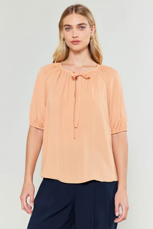 Neck Tie Detailed Blouse sold by Current Air