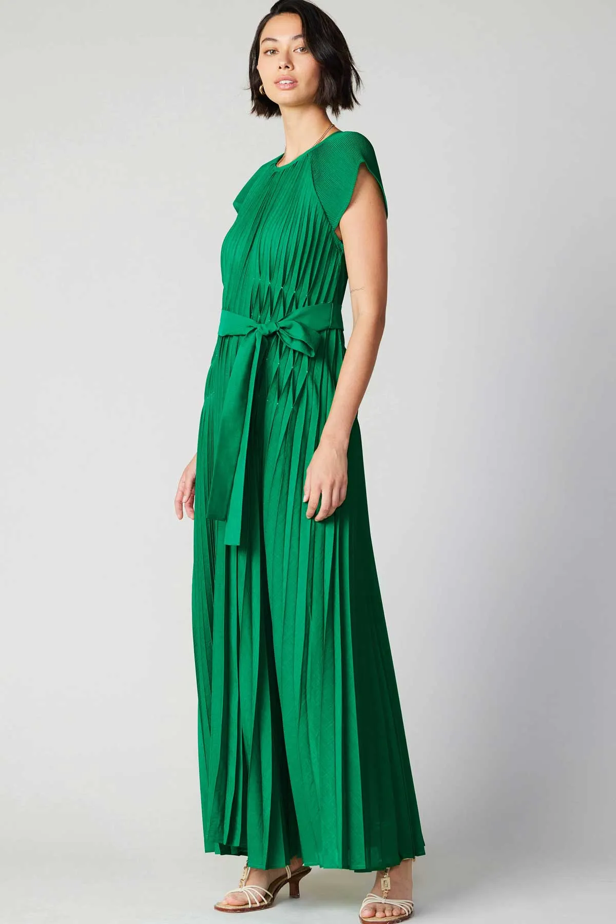 Mona Pleated Maxi Dress sold by Current Air product image thumbnail 3