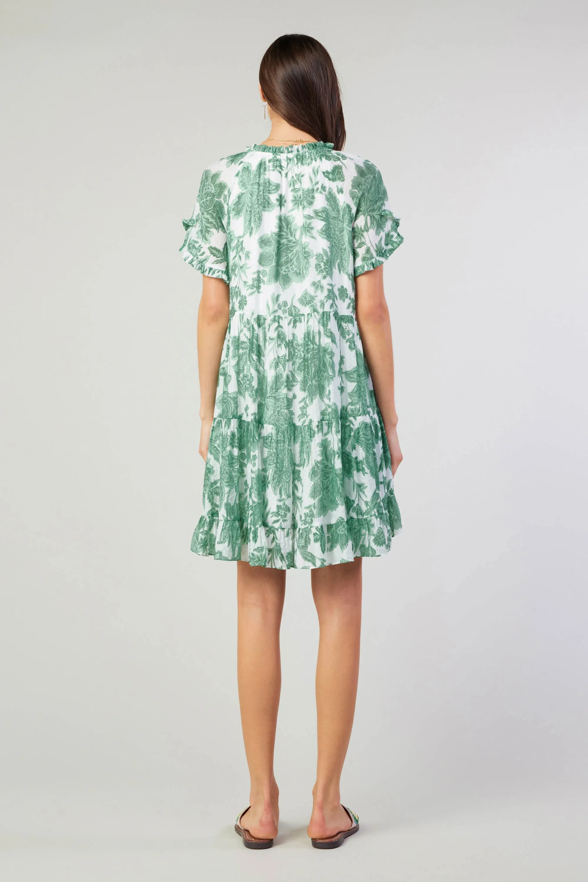 Tulip Jacquard Mini Dress sold by Current Air product image thumbnail 4