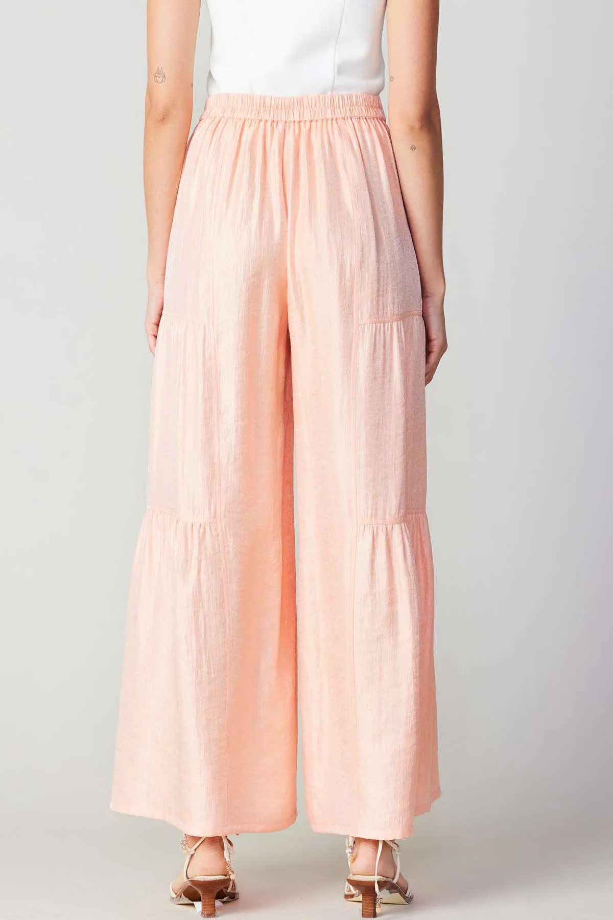 Pastel Wide Leg Pants sold by Current Air product image thumbnail 4