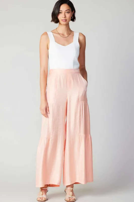 Pastel Wide Leg Pants sold by Current Air