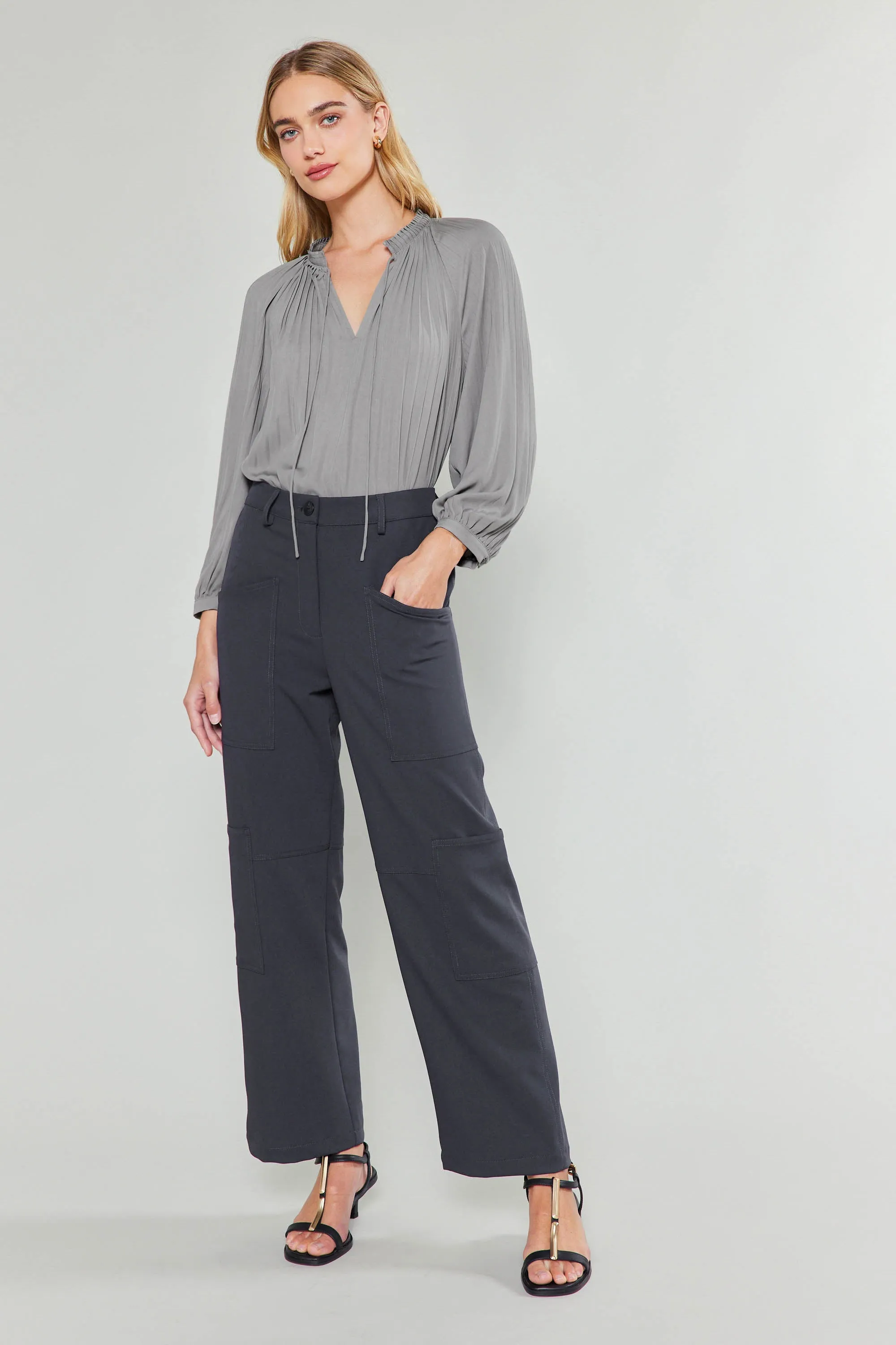 Patch Pocket Cargo Pant sold by Current Air