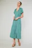 Ruffled Collar Maxi Dress sold by Current Air