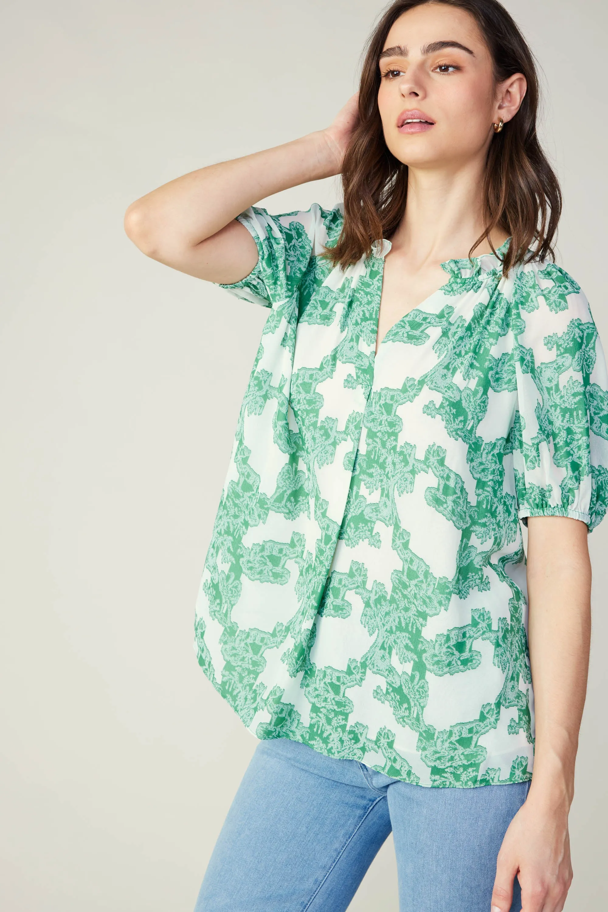 Abstract Motif Top sold by Current Air product image thumbnail 3