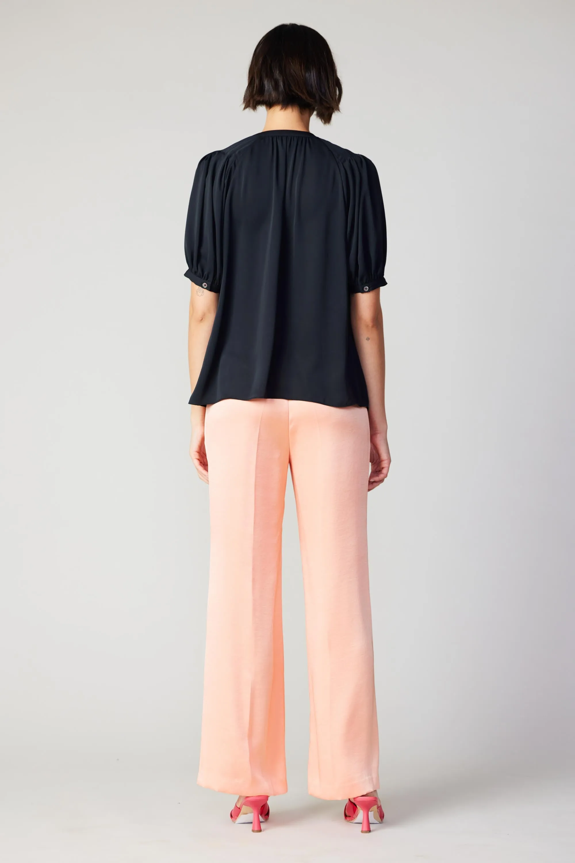 Classic V Neck Blouse sold by Current Air product image thumbnail 3