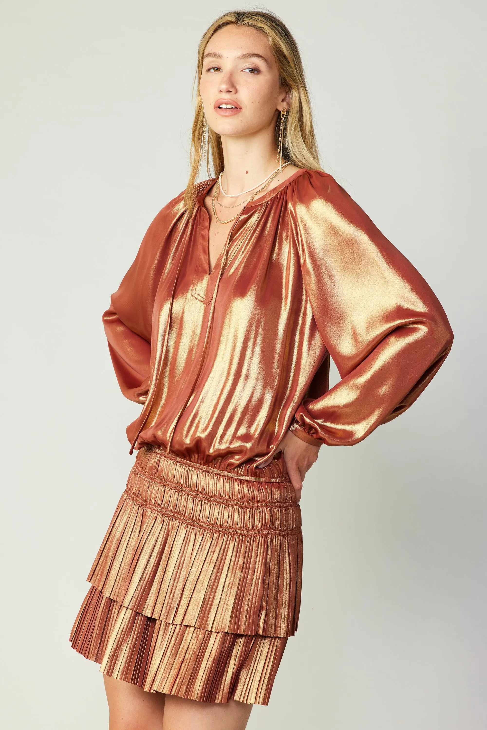 Lustrous Mini Dress sold by Current Air product image thumbnail 4