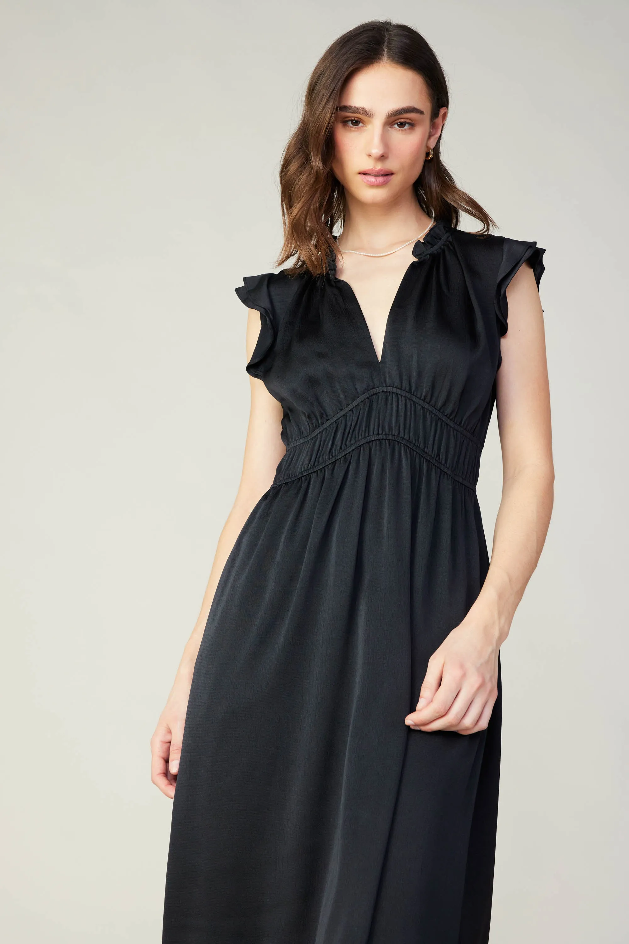 Florence Ruffled Midi Dress sold by Current Air product image thumbnail 4