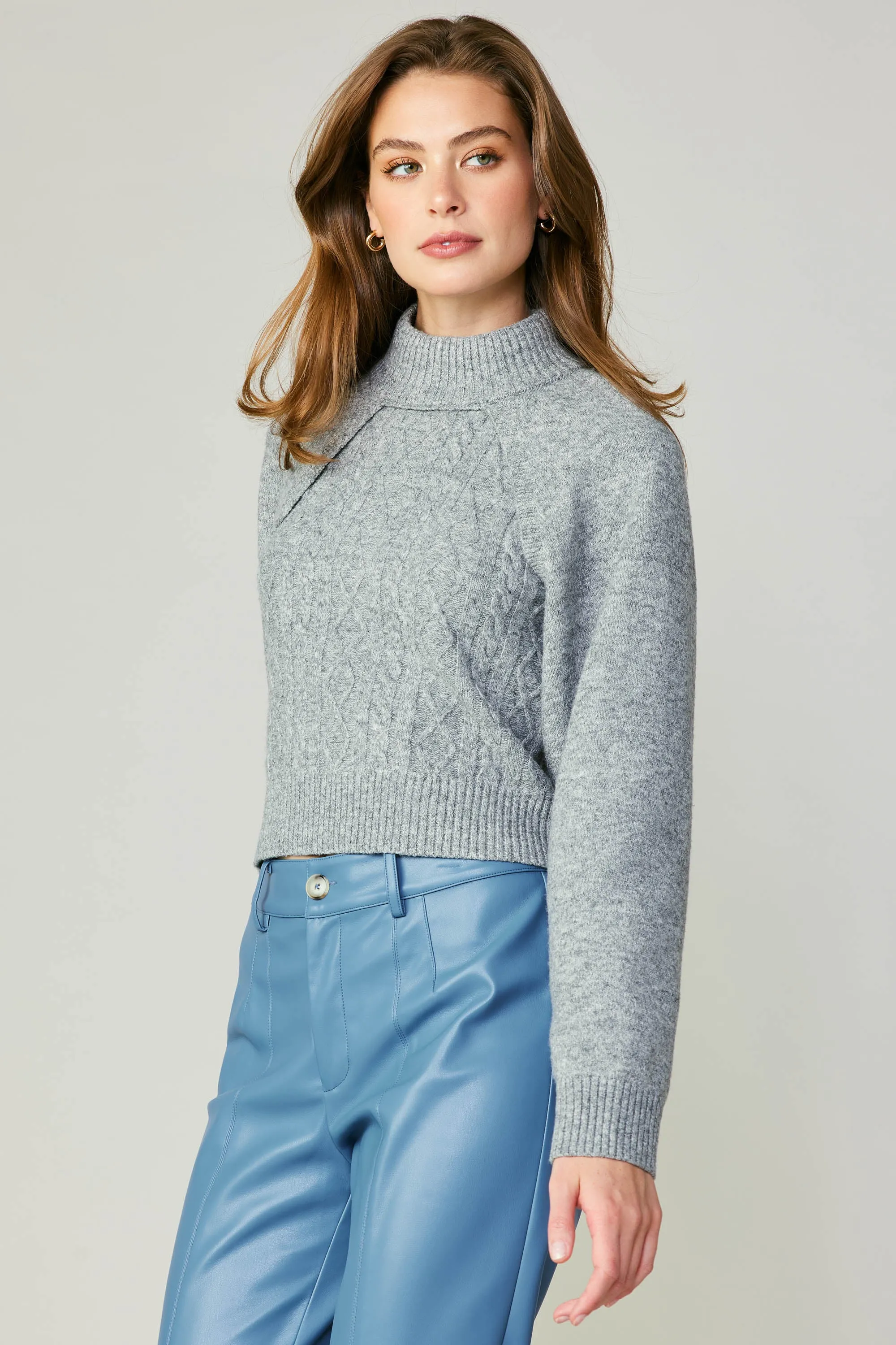 Two Piece Cable Knit Sweater sold by Current Air