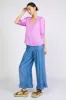 Angelica Pleated Blouse sold by Current Air