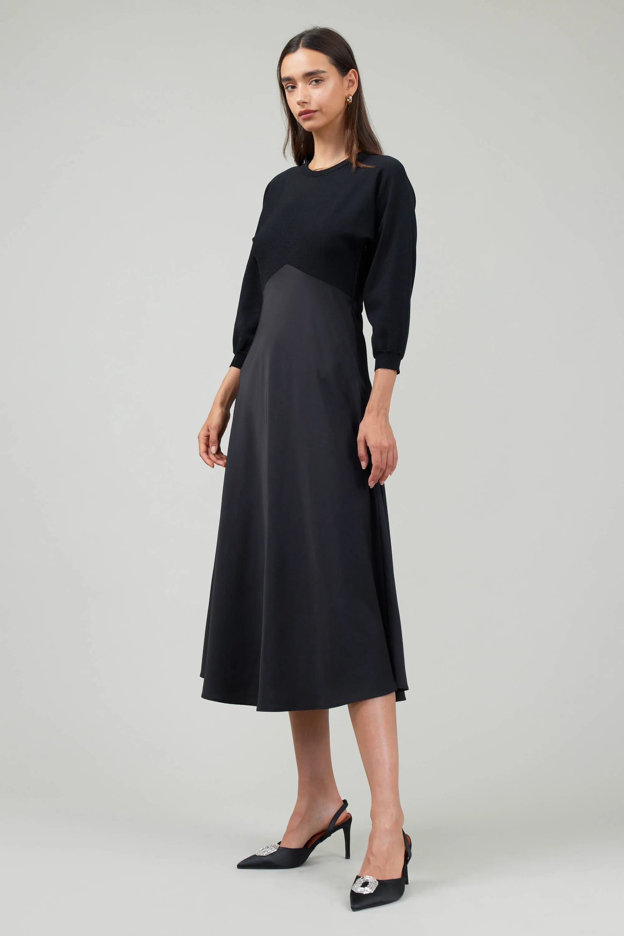 Vienna Knit Midi Dress sold by Current Air product image thumbnail 2