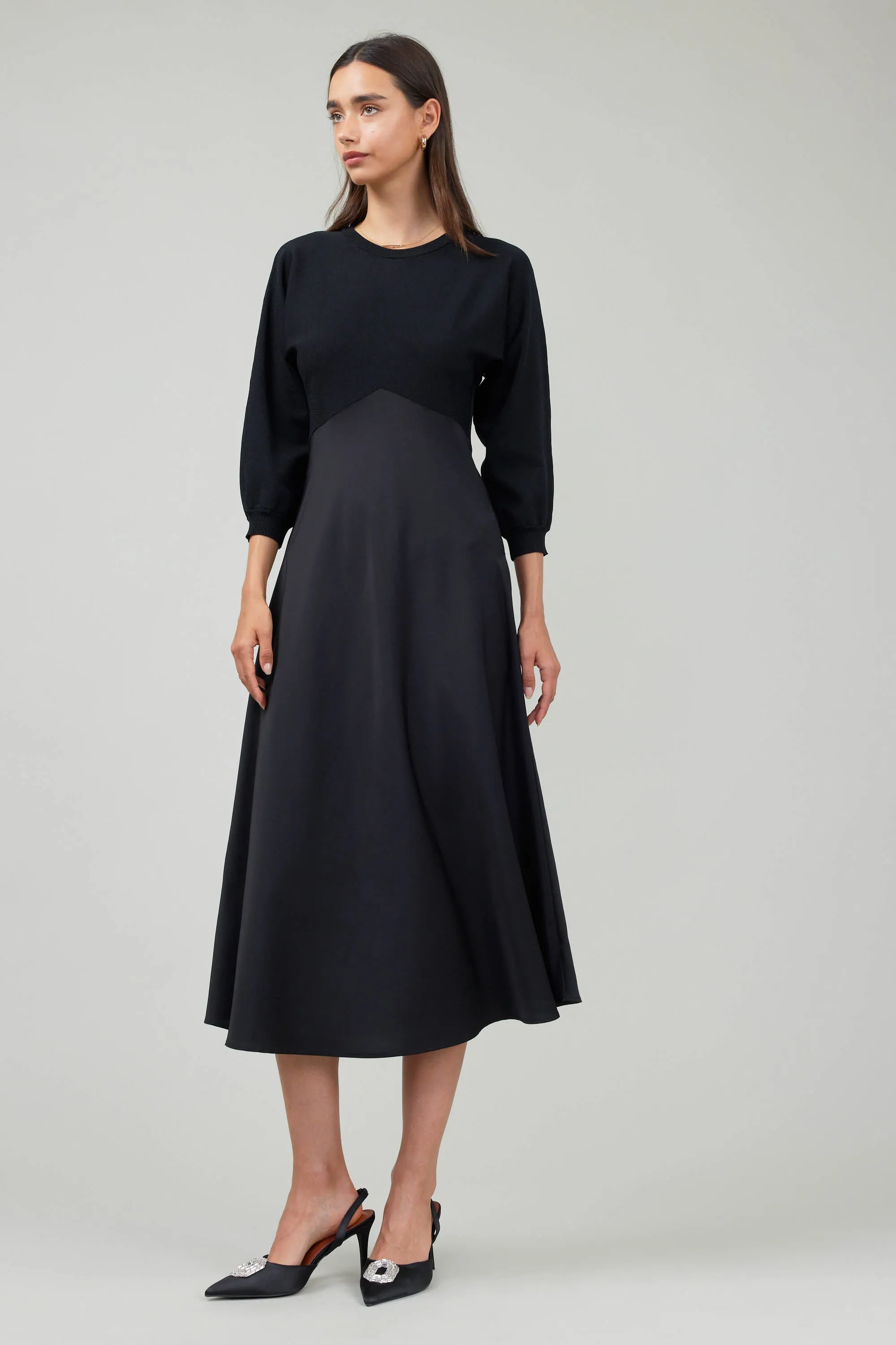 Vienna Knit Midi Dress sold by Current Air product image thumbnail 3