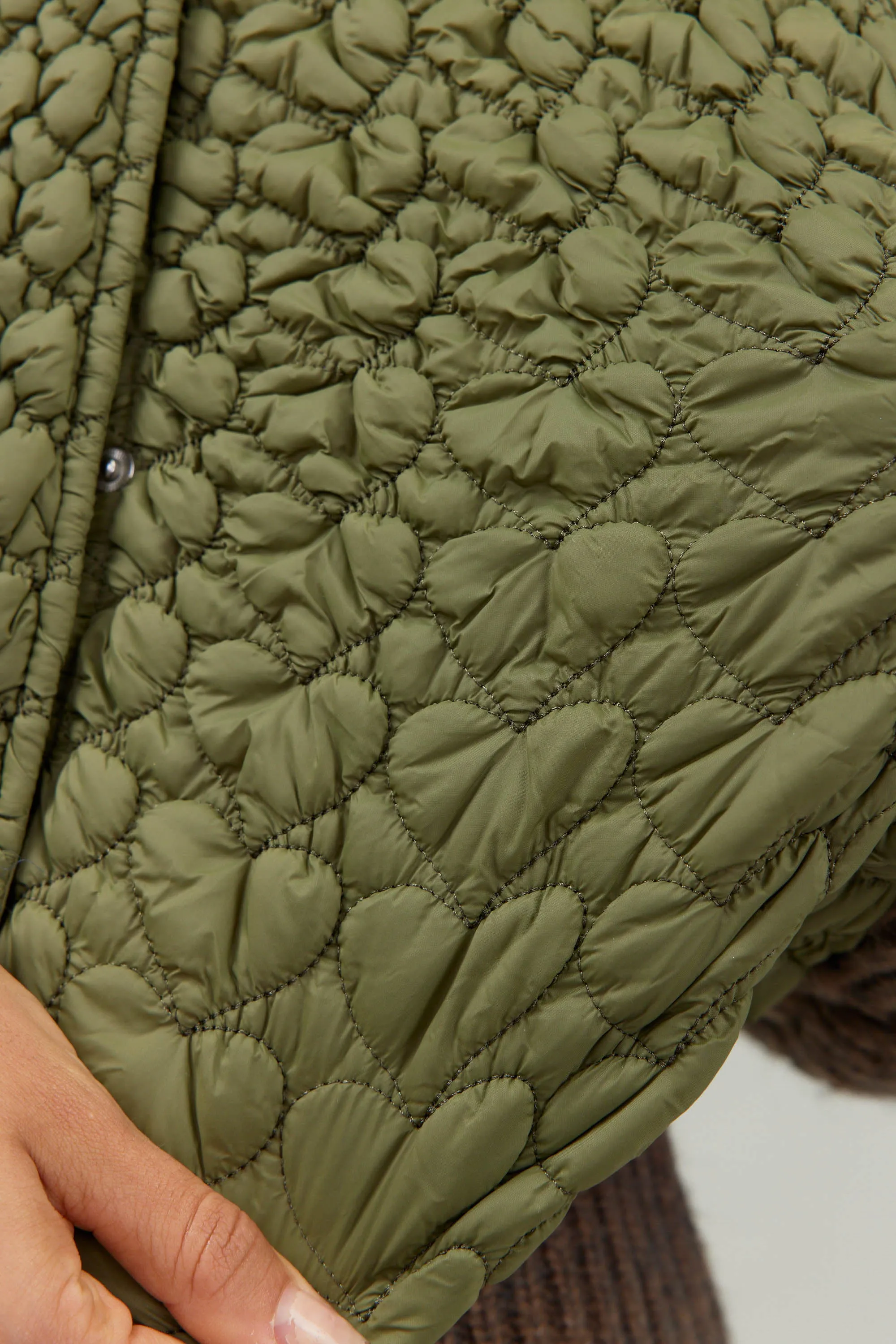 Quilted Cropped Vest sold by Current Air product image thumbnail 4