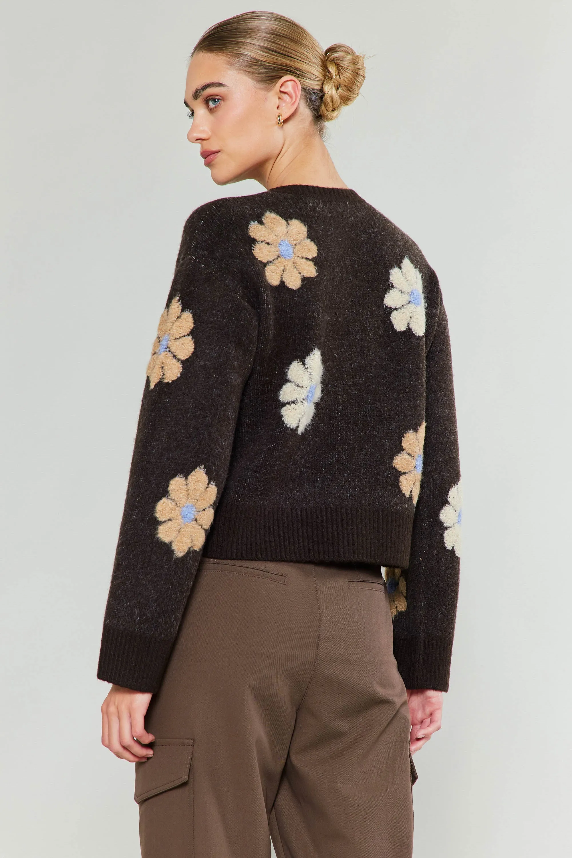 Daisy Embroidered Sweater sold by Current Air product image thumbnail 2