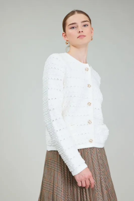 Buttonup Cardigan sold by Current Air