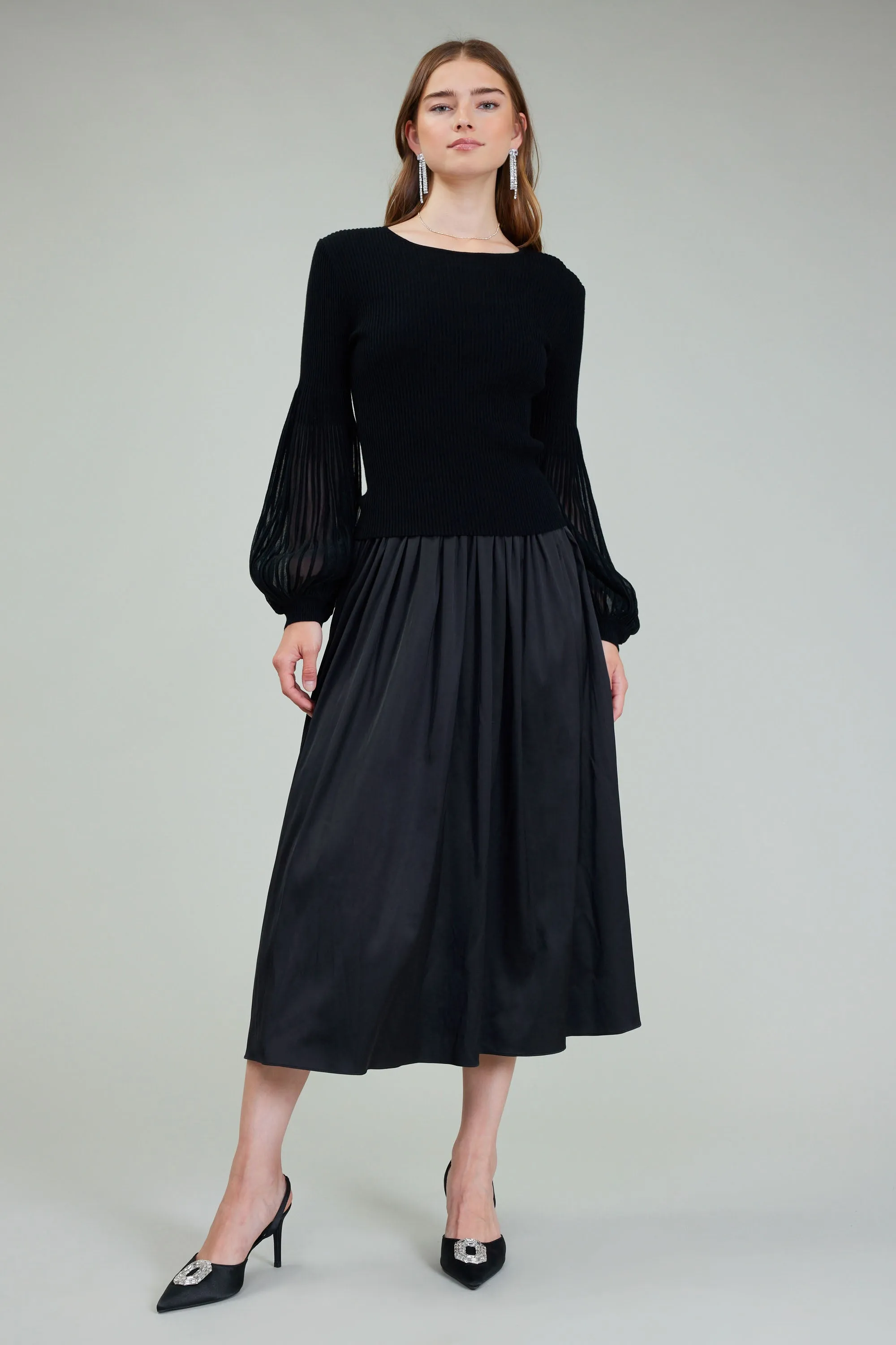 Nava Sweater Dress Set sold by Current Air