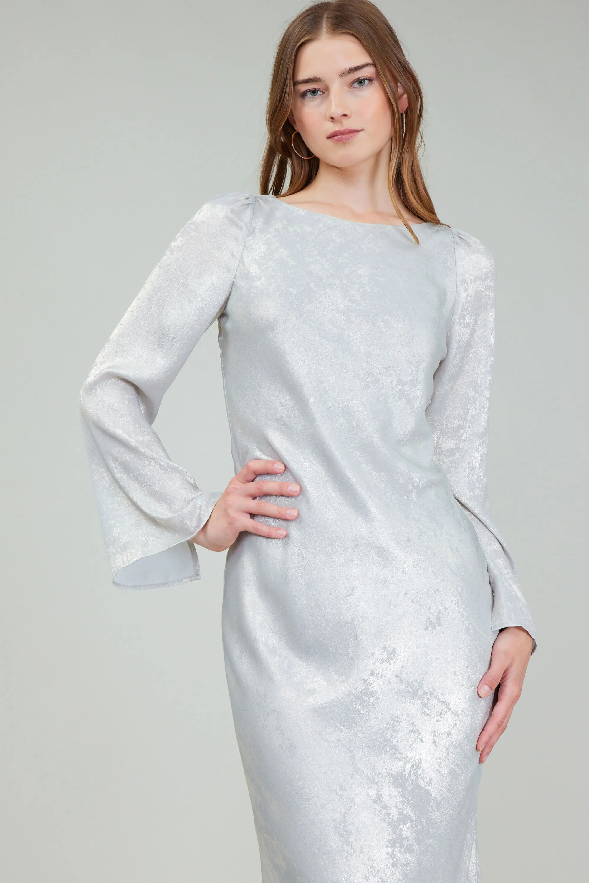 Opalescent Textured Maxi Dress sold by Current Air product image thumbnail 3