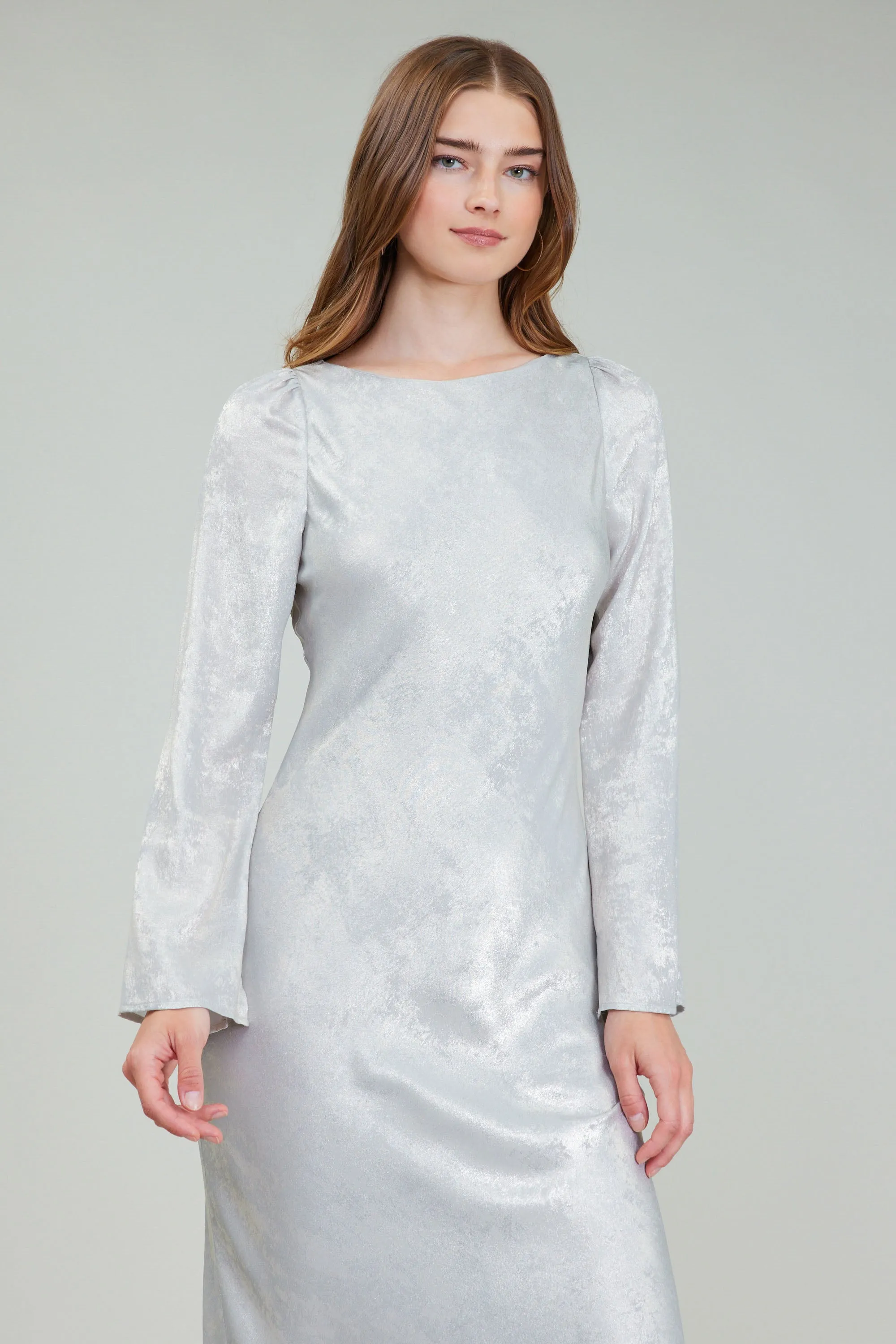 Opalescent Textured Maxi Dress sold by Current Air product image thumbnail 4