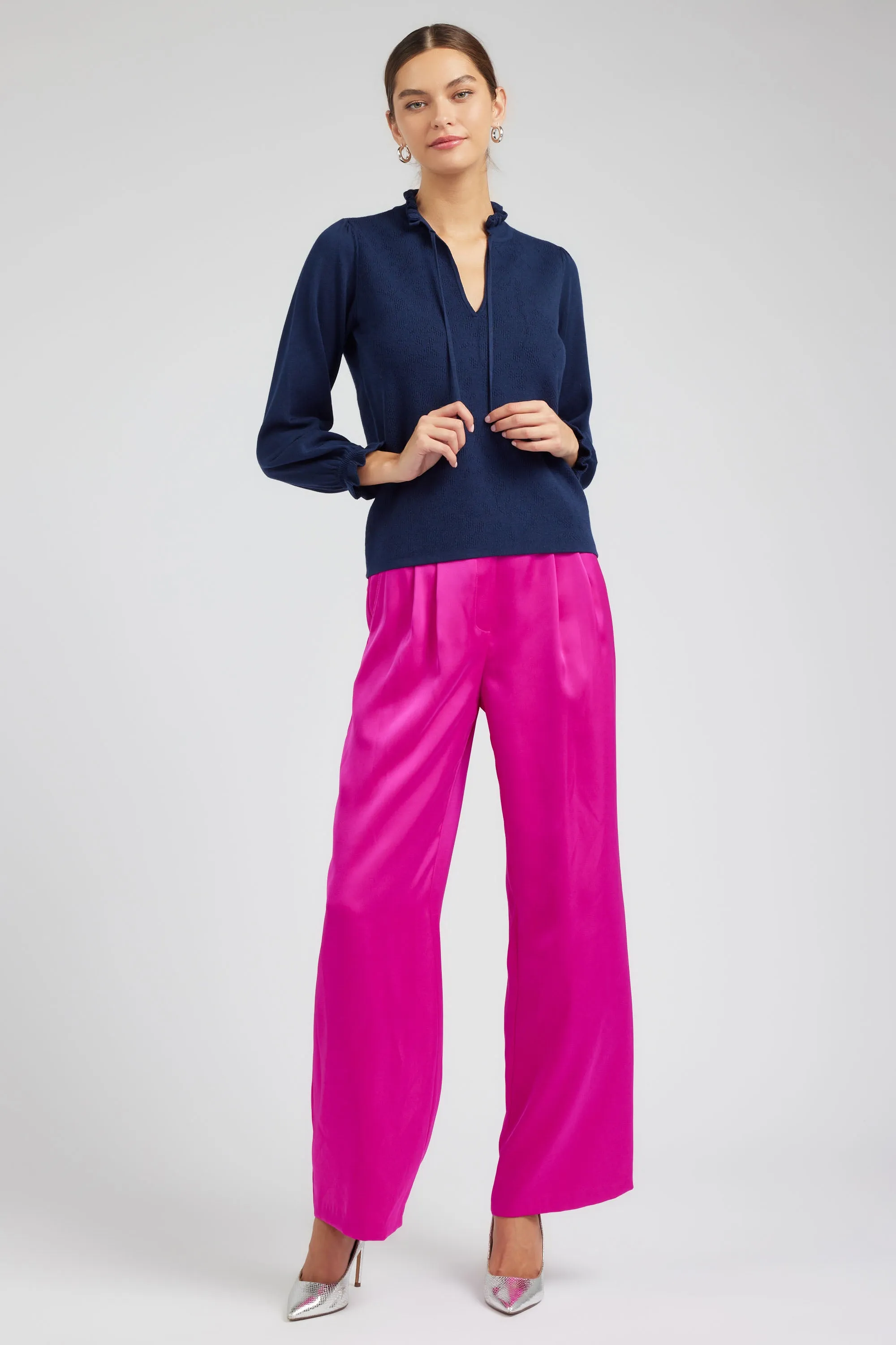 Sweater Style Blouse sold by Current Air product image thumbnail 3