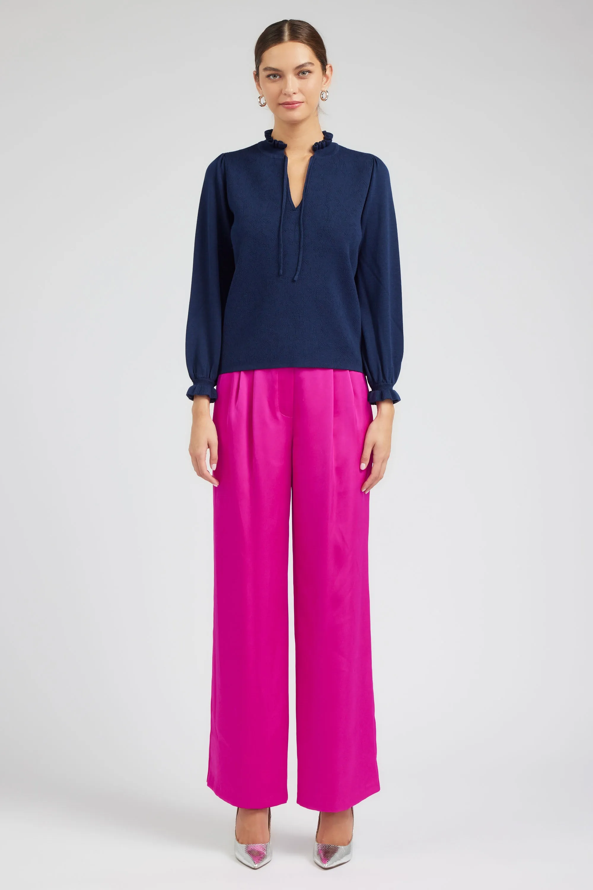 Sweater Style Blouse sold by Current Air product image thumbnail 2