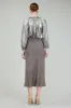 Bias Cut Midi Skirt sold by Current Air