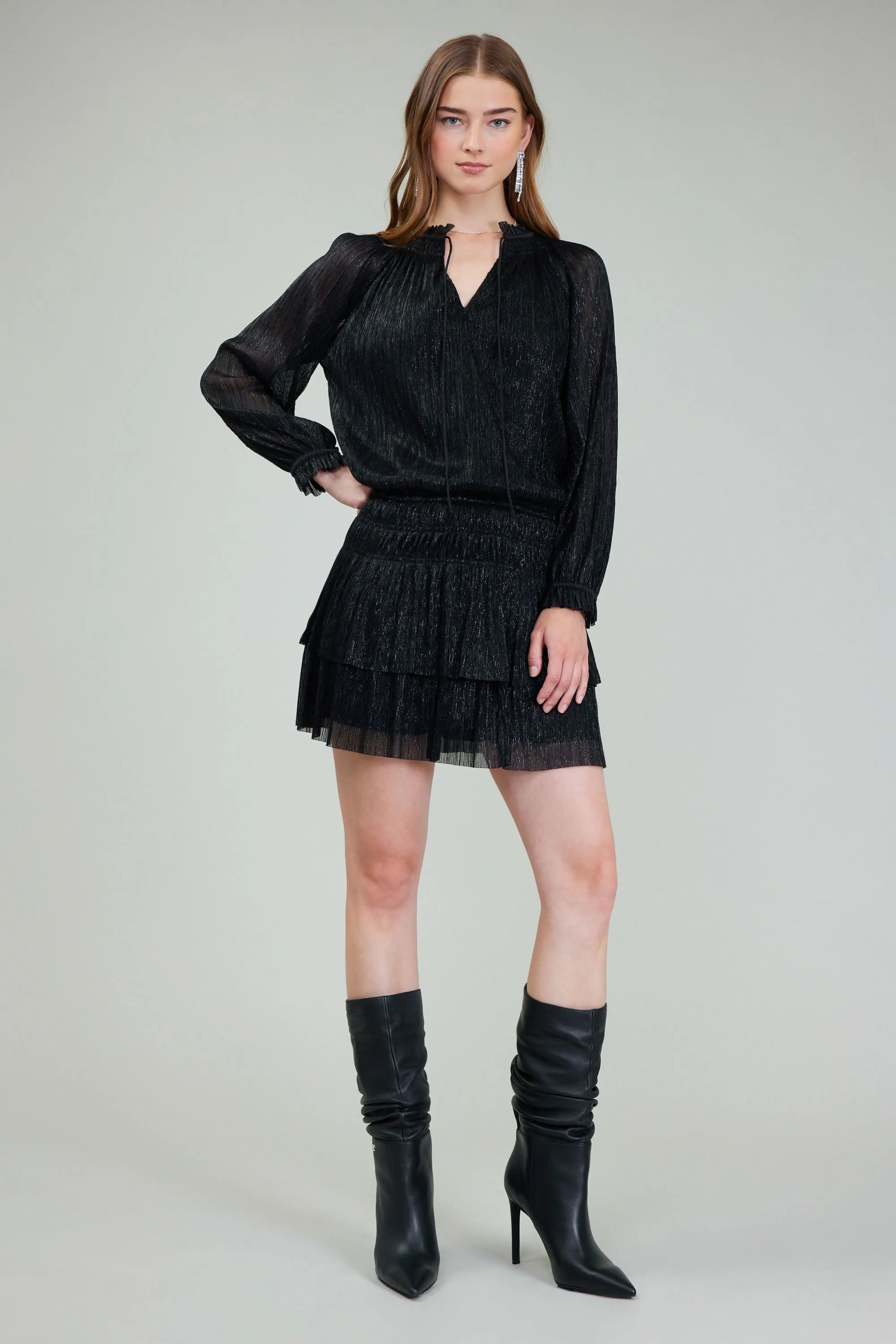 Shimmering Mini Dress sold by Current Air product image thumbnail 3