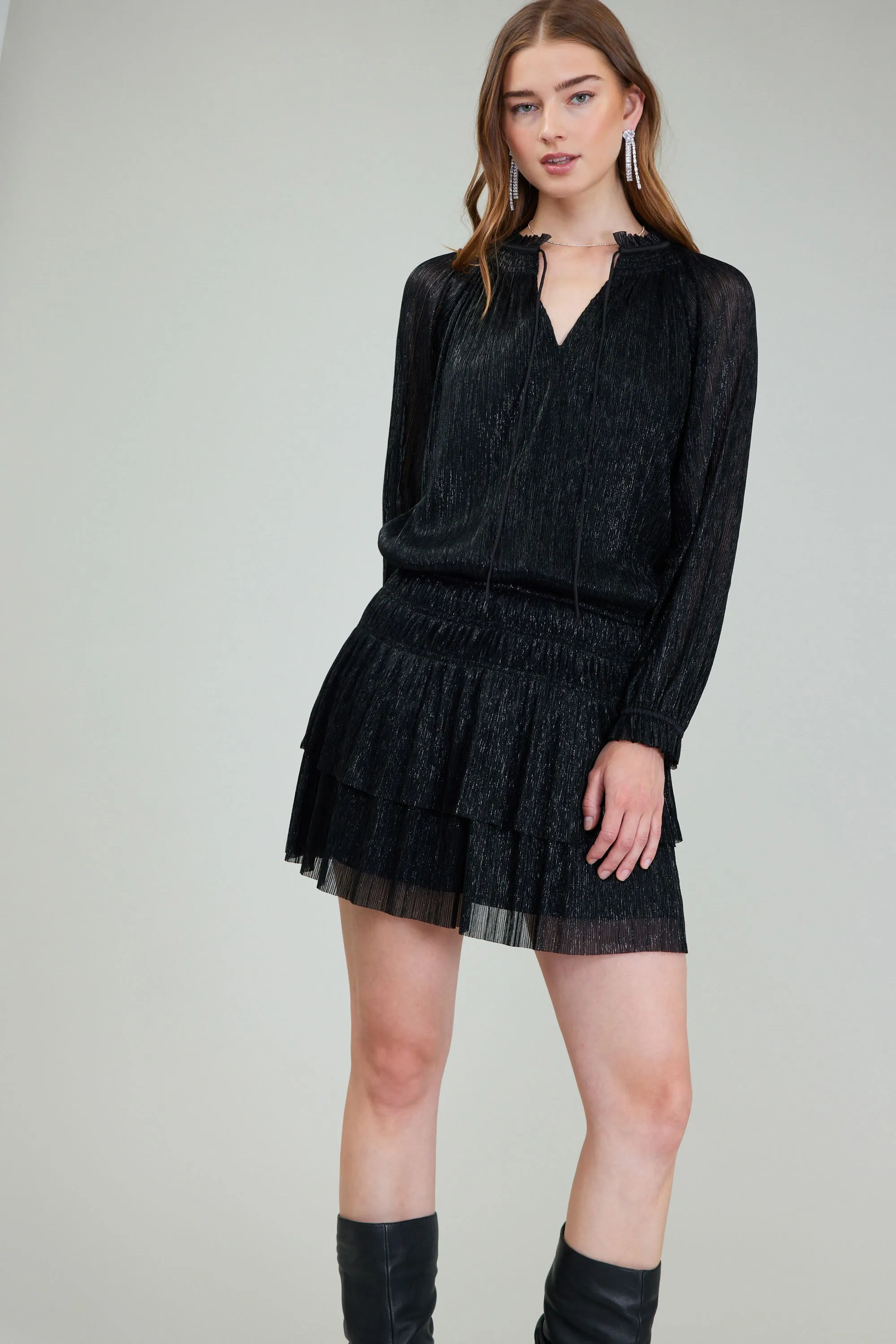 Shimmering Mini Dress sold by Current Air product image thumbnail 4