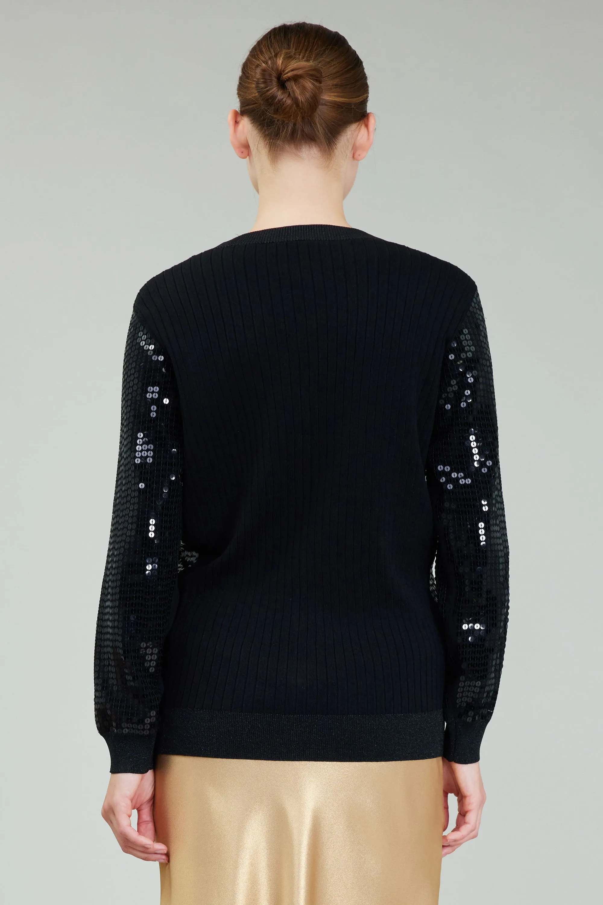 Sequin Cardigan sold by Current Air product image thumbnail 5