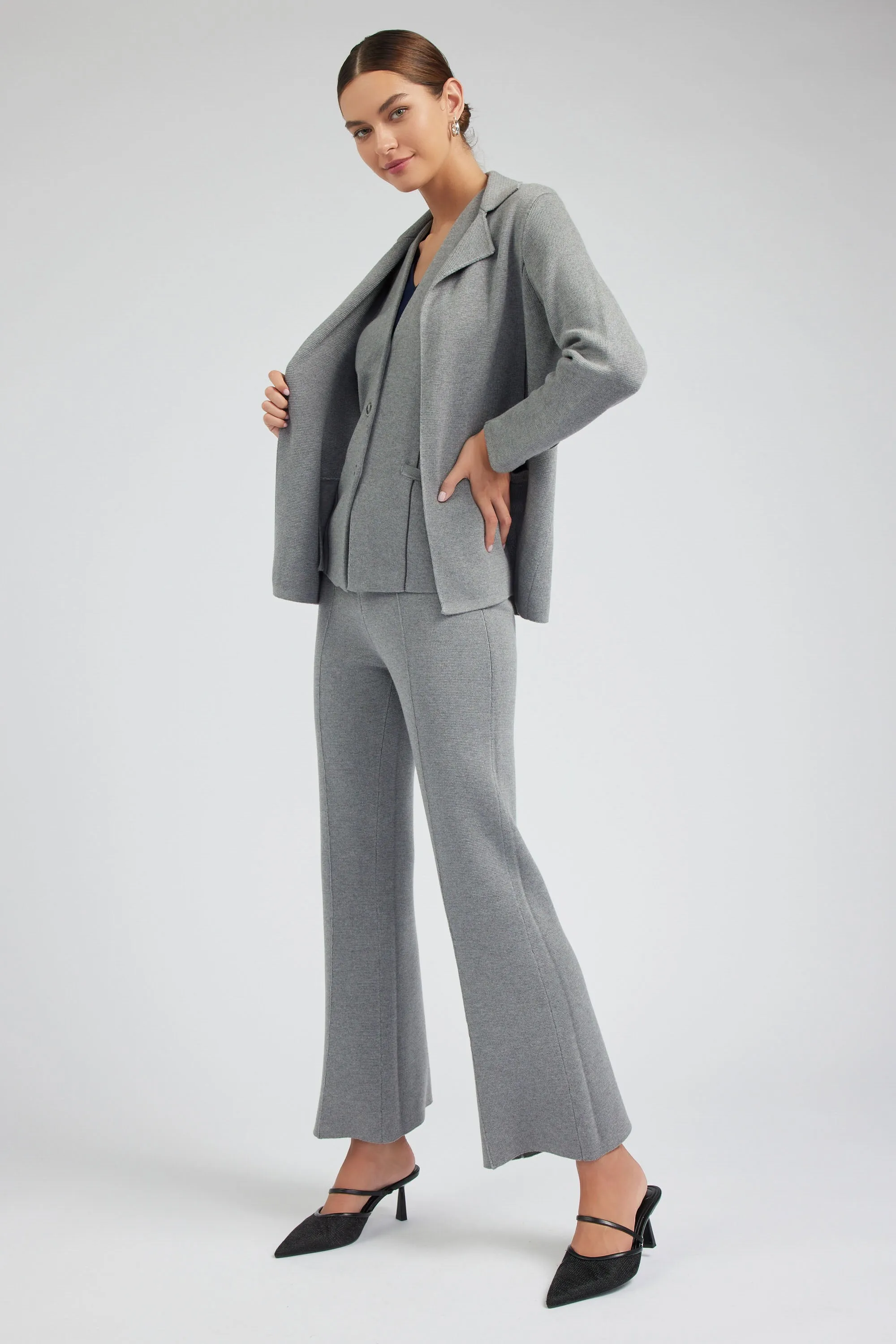 Knitted Blazer sold by Current Air product image thumbnail 2