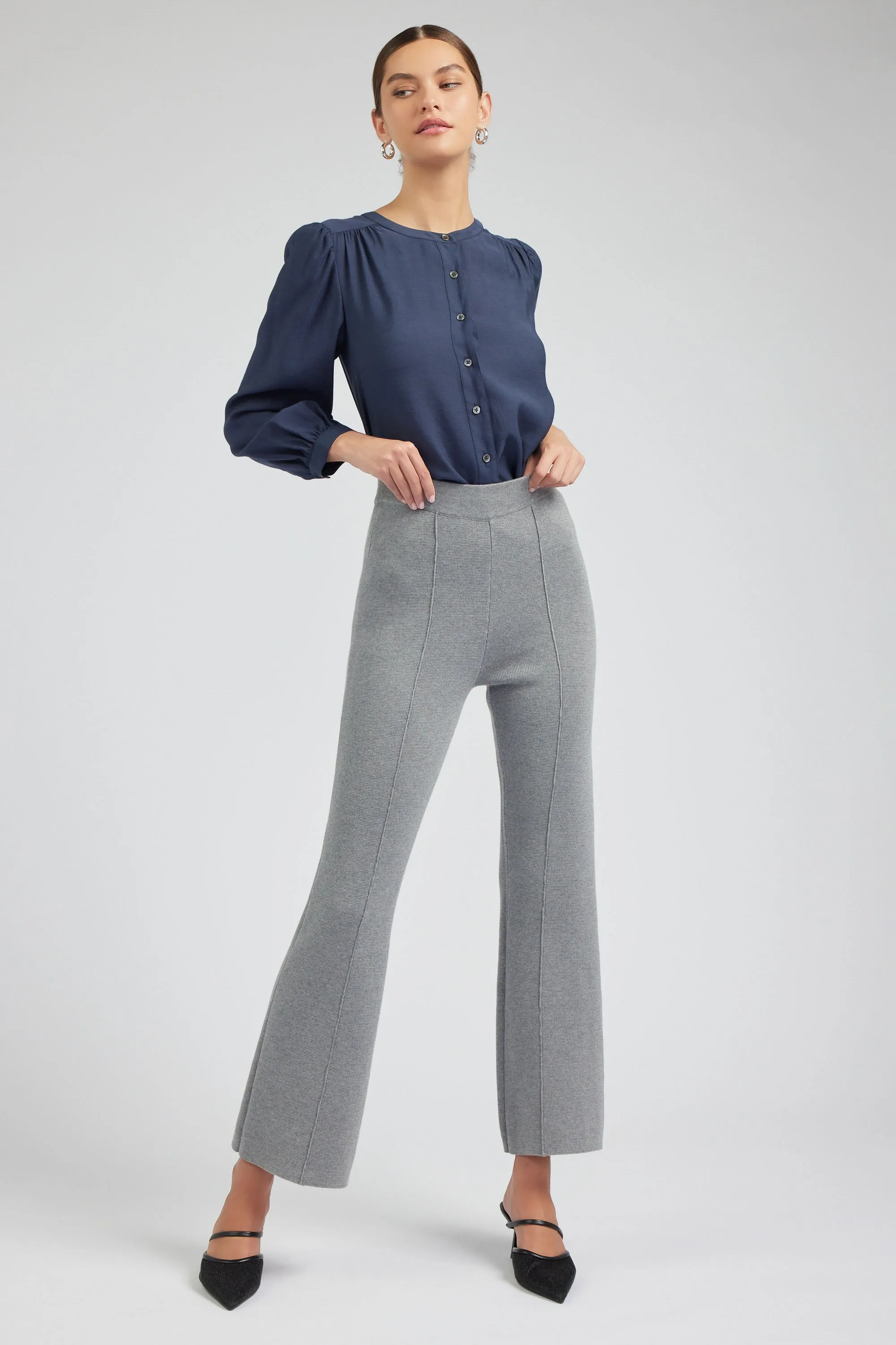Knit High Waist Pants sold by Current Air