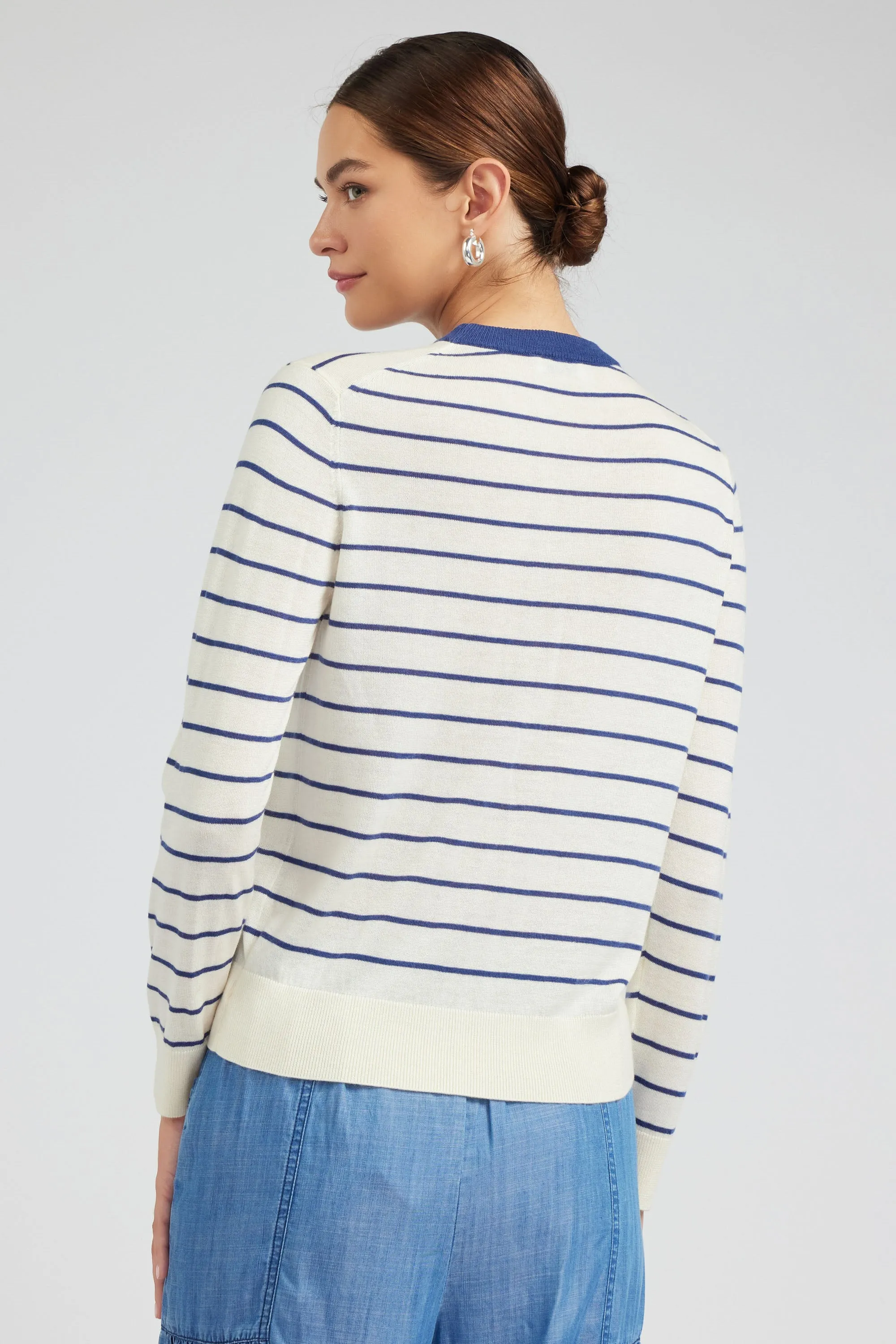 Pullover Striped Sweater sold by Current Air product image thumbnail 5