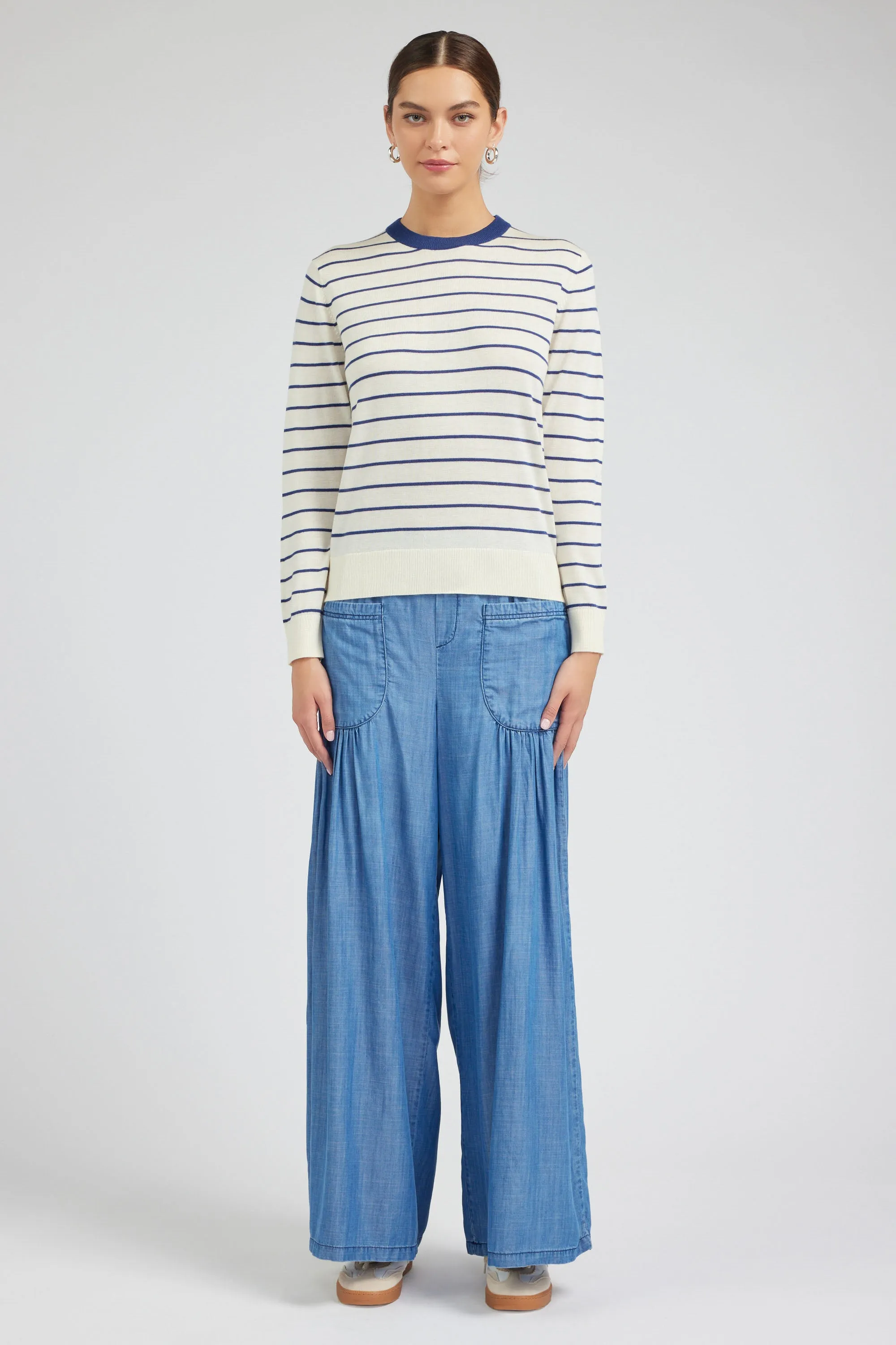 Pullover Striped Sweater sold by Current Air product image thumbnail 4