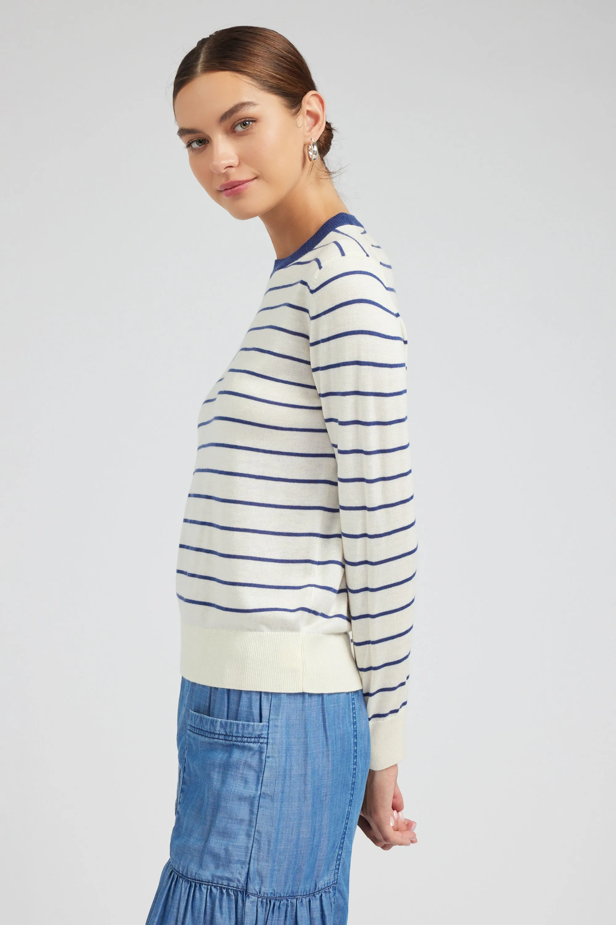 Pullover Striped Sweater sold by Current Air product image thumbnail 2