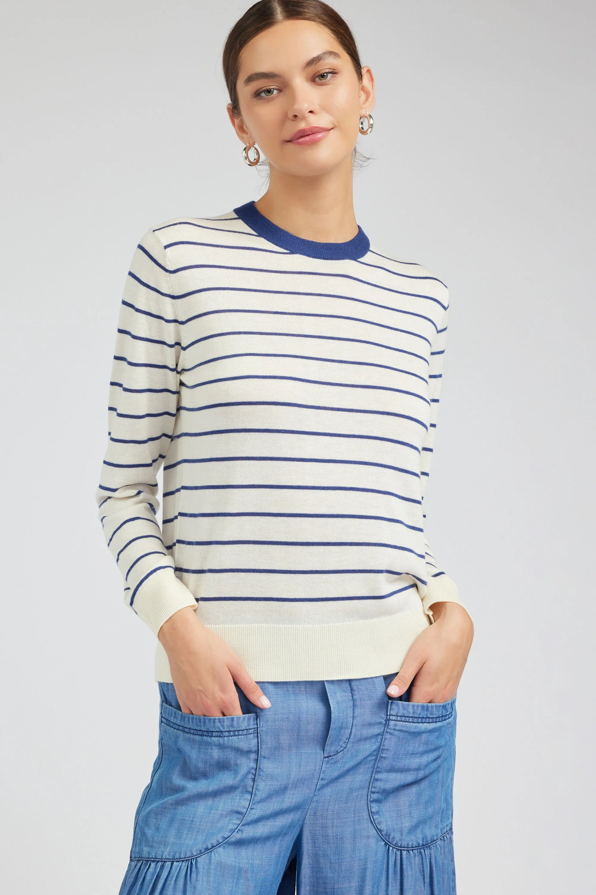 Pullover Striped Sweater sold by Current Air