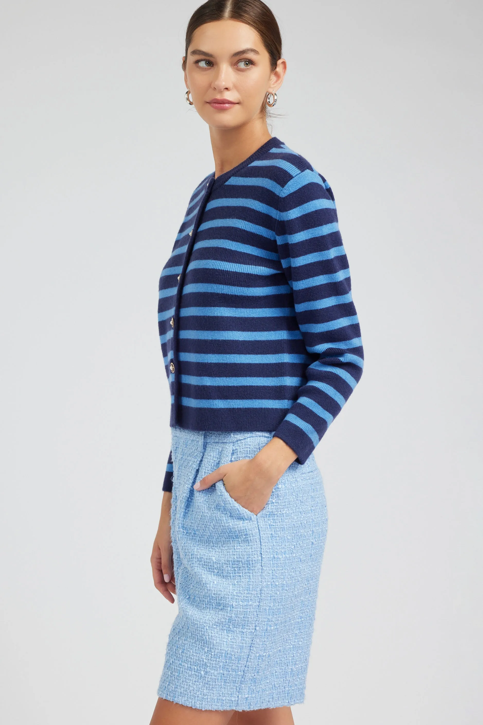 Striped Cardigan sold by Current Air product image thumbnail 4