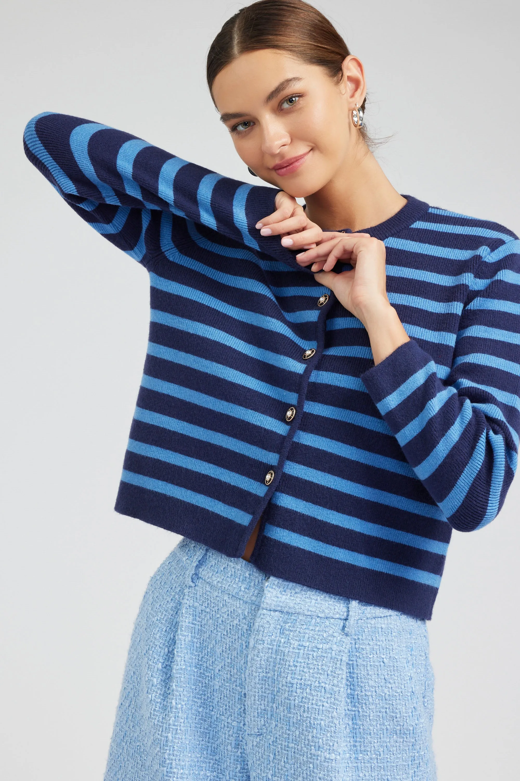 Striped Cardigan sold by Current Air