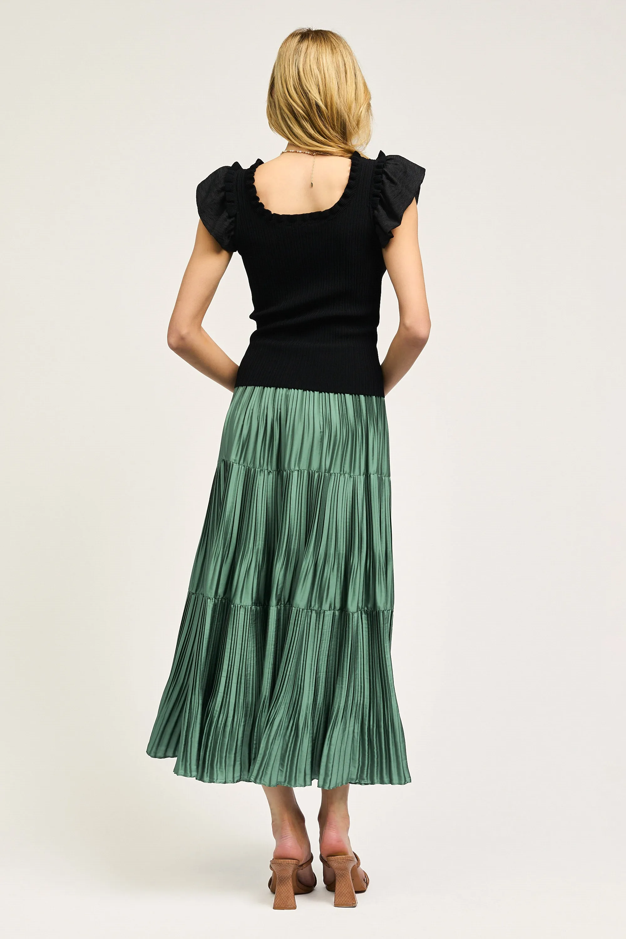 Ribbed Knit Tank Top sold by Current Air product image thumbnail 4